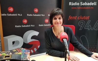 Auxi Gil, coordinadora del programa de voluntariat del Taulí, fa bon balanç de la iniciativa/ Raquel Garcia